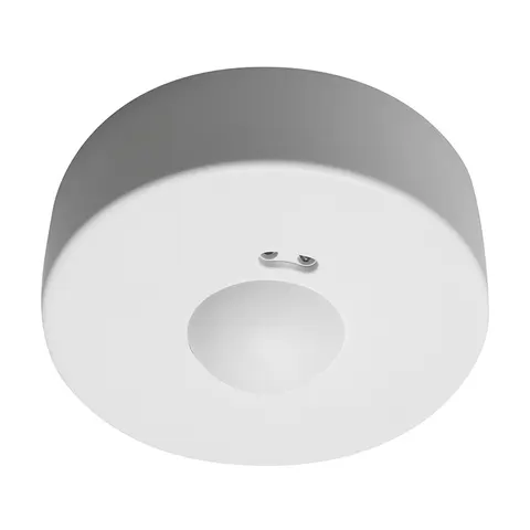 Czujnik mikrofalowy ruchu CM-3, max 1200W, 220-240VAC, 50/60Hz, kąt działania 360*, zasięg 1-8m ± 1,5- 3,5m, IP20, współpracuje z LED, natynkowy, biały; AE-CM3000-00, GTV