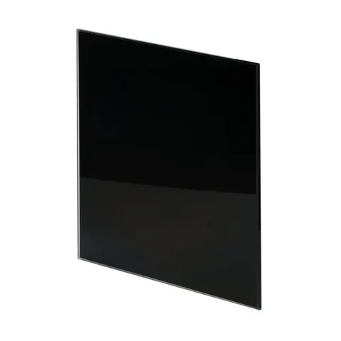 Panel TRAX Glass do ramki i korpusu SYSTEM+ fi.100 szkło, czarny połysk