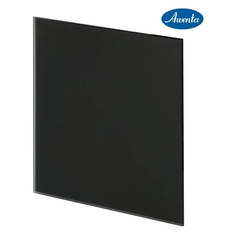 Panel TRAX Glass do ramki i korpusu SYSTEM+ fi.100 szkło, czarny mat