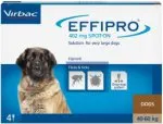 VIRBAC EFFIPRO Spot-On 40-60 kg 402 mg 24 pipety