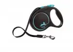 Flexi Black Design M taśma 5m do 20kg niebieska