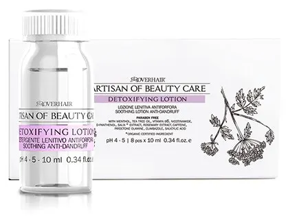 RoverHair Detoxifying Anti-Dandruff Lotion 8x10 ml – lotion przeciwłupieżowy