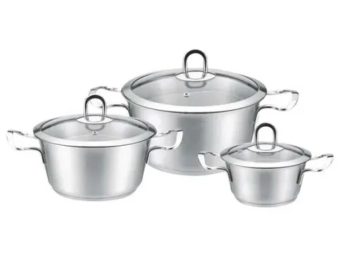 6 ELEMENTOWY ZESTAW GARNKÓW KINGHOFF KH-4474