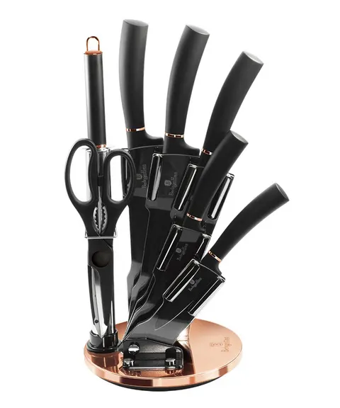 ZESTAW NOŻY BERLINGER HAUS BH-2421 BLACK ROSE