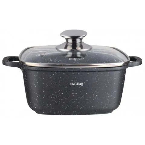 GARNEK MARMUROWY 22cm KINGHOFF KH-1602 3,7L