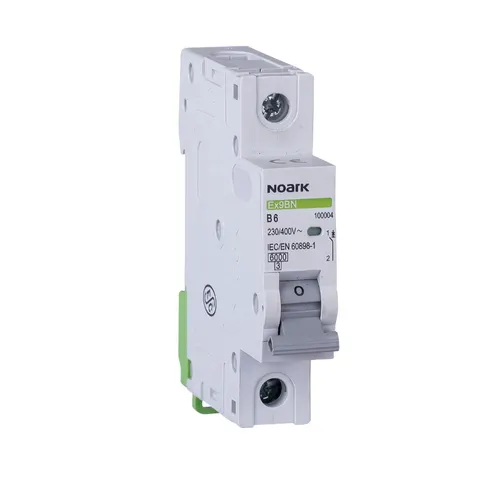 Wyłącznik nadprądowy 1P B 6A 6kA, Ex9BN 1P B6, 100004 NOARK ELECTRIC