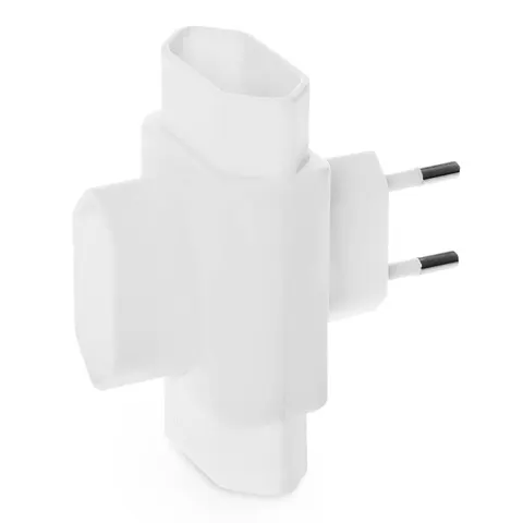 Rozgałęźnik R-1 3x2P/11, 3x2,5A, 230V, IP20; W-01141, PLASTROL