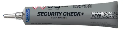 Marker SECURITY CHECK+ Fast Dry żółty