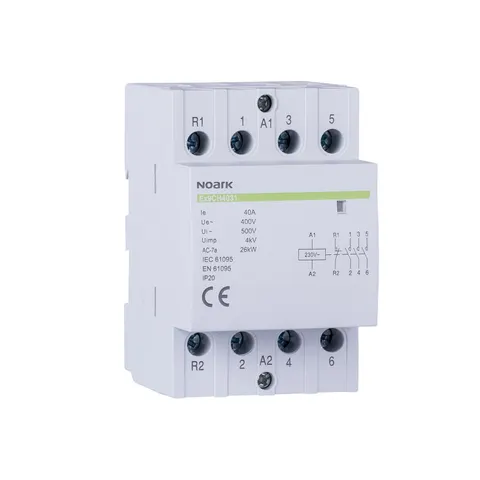 Stycznik modułowy 40A 4NO 40A/230VAC 50/60Hz 102420 NOARK