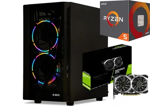 KOMPUTER DO GIER RYZEN 5 3600 GTX1650 Super 960GB 16GB