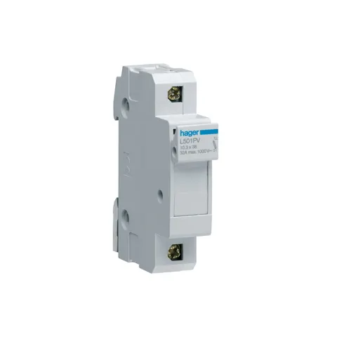 Modułowa podstawa bezpiecznikowa do systemów PV 1P 10x38mm 32A 1000VDC