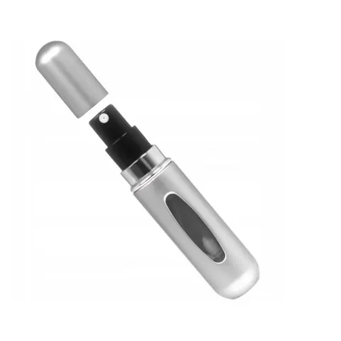 ATOMIZER Podróżny do perfum SREBRNY, 1 szt