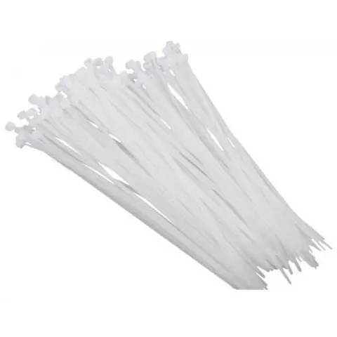Opaski kablowe 450x7,8mm białe CT 450-7,8, opk=100szt; TOOCW045007801 RADPOL