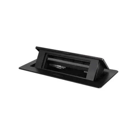 Puszka stołowa BIURO+ 04-0051-100 IP20 CZARNA na 3-moduły K45