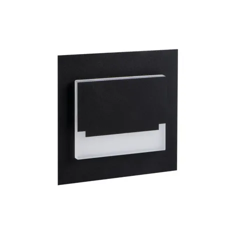 Oprawa przyschodowa SABIK MINI LED B-WW, 14lm, 4000K, 12DC, czarna