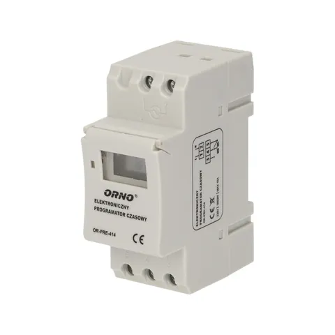 Programator czasowy cyfrowy 16A dobowy/tygodniowy 3680W