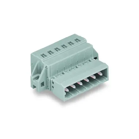 Wtyk MCS-MIDI Classic 7-biegunowy szary raster 5mm, CAGE CLAMP®; 231-607/019-000, WAGO