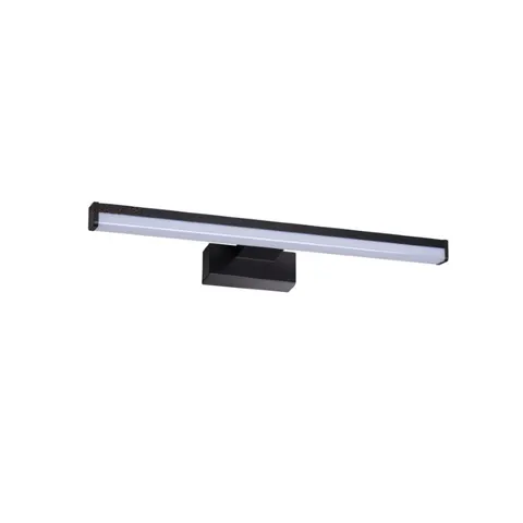 Oprawa LED ścienna, kinkiet, czarna, ASTEN LED IP44 8W-NW B 4000K 570lm