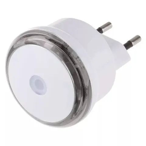 Lampka nocna LED do gniazdka 230V z czujnikiem, 3× LED
