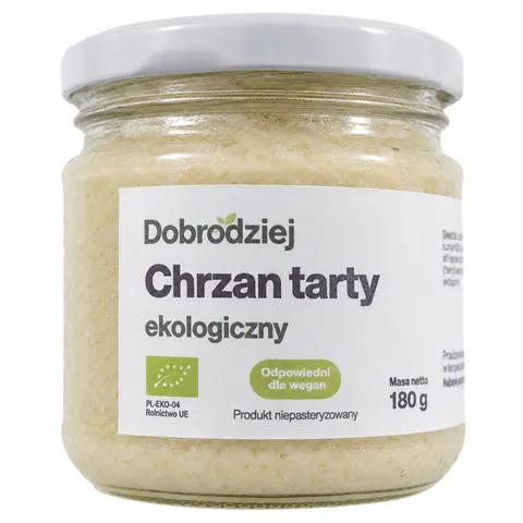 CHRZAN TARTY BIO 180 g - DOBRODZIEJ