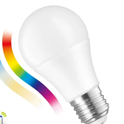 Żarówka LED GLS 9W E-27 230V RGBW+CCT+DIM Wi-Fi Spectrum SMART