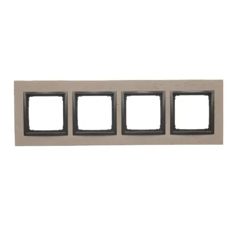 SIMON54 Ramka 4-krotna Nature-Beton