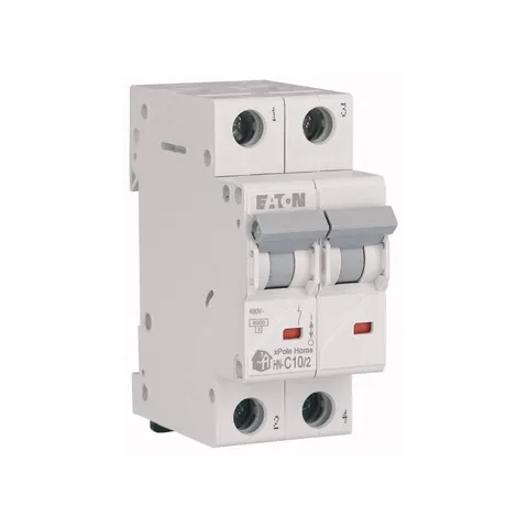 Wyłącznik nadprądowy 2P C 10A 6kA 230VAC, HN-C10/2; 194869 EATON ELECTRIC