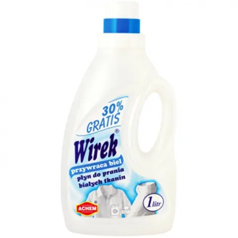 WIREK Płyn do prania białych tkanin, 1 l