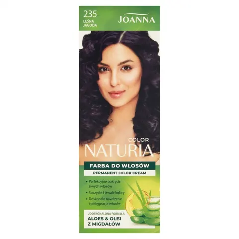 JOANNA NATURIA COLOR Farba do włosów 235 LEŚNA JAGODA