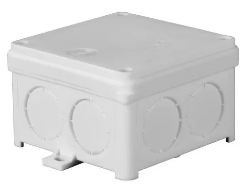 Puszka natynkowa IP67 80x80x47 biała, N80x80S