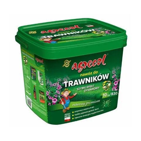 AGRECOL Nawóz DO TRAWNIKÓW SZYBKI EFEKT DYWANOWY, 10 kg