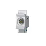 Gniazdo bezpiecznika ceramiczne DII D2400 E27 1P 25A 500V TS35 zacisk pałąkowy 10mm2; LE27KP, HAGER