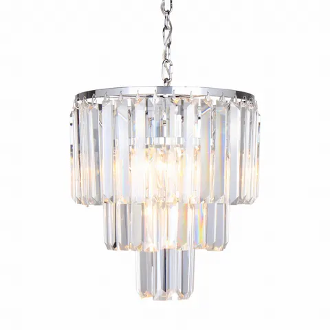 17106/3+1-CHR AMEDEO LAMPA WISZĄCA CHROM/CHROME - Zuma Line