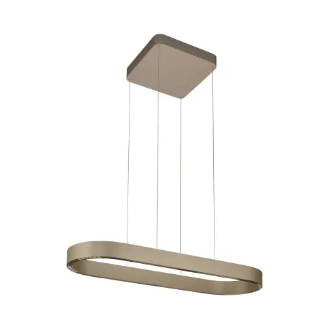 2688-97 Q-STRETTO LAMPA WISZĄCA BRĄZ Paul Neuhaus