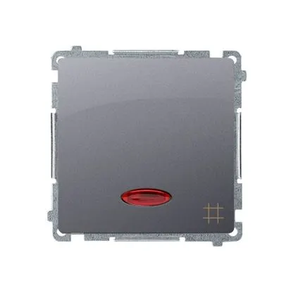 BASIC Łącznik krzyżowy (moduł), 10AX, 250V~, zaciski śrubowe; srebrny mat