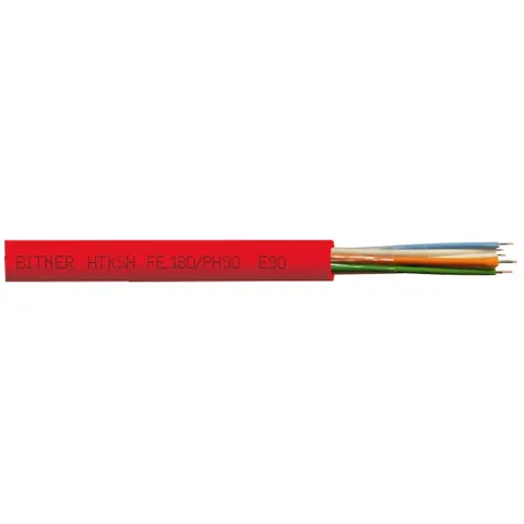 Kabel telekomunikacyjny HTKSH 1x2x1,0 FE180/PH90 E90 ognioodporny, bezhalogenowy; B10005 BITNER