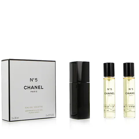 No 5 woda toaletowa purse spray 3x20ml
