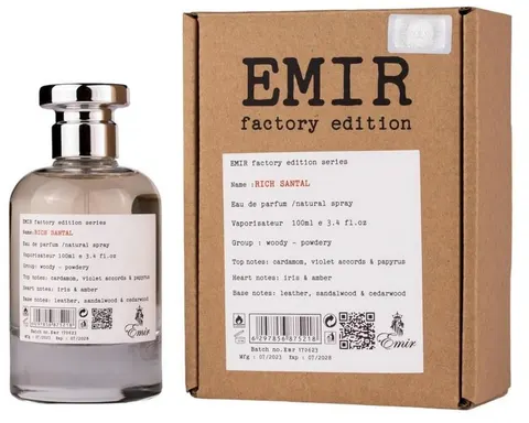 Paris Corner Emir Factory Edit Rich Santal 100ml Woda Perfumowana Unisex
