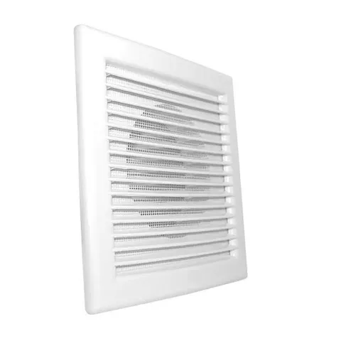 Kratka wentylacyjna lux wentylator fi99mm, wymiary zewn: 175x175x33mm, biały, DL/100 RW; 007-0163, DOSPEL