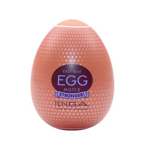 SCALA - Easy Beat Egg Misty II Stronger jednorazowy masturbator w kształcie jajka