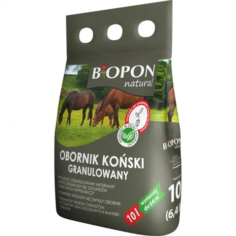 BIOPON NATURAL Obornik granulowany KOŃSKI, 10 l
