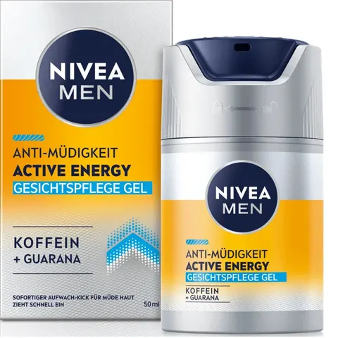Beiersdorf AG - Men Active Energy energetyzujący krem-żel do twarzy 50ml