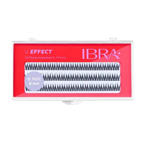 Ibra Makeup Sp z o.o. - V Effect kępki rzęs 8mm 120szt.