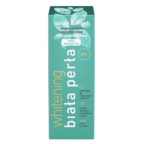 Vitaprodukt Sp. z o.o. - White & Fresh Moringa ziołowa pasta do zębów 75ml