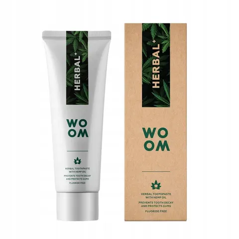 WOOM SIA - Herbal+ ziołowa pasta do zębów 75ml