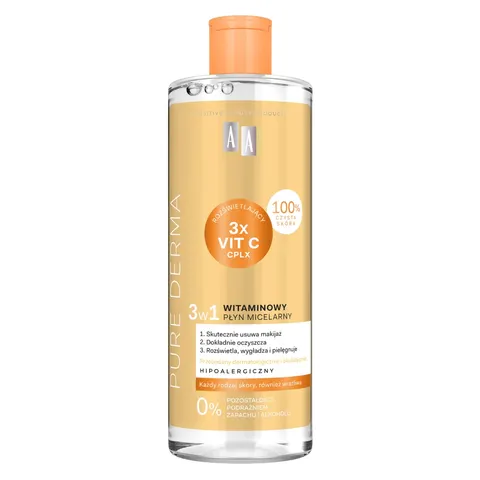 Oceanic Sp. z o.o - Pure Derma witaminowy płyn micelarny 3w1 500ml