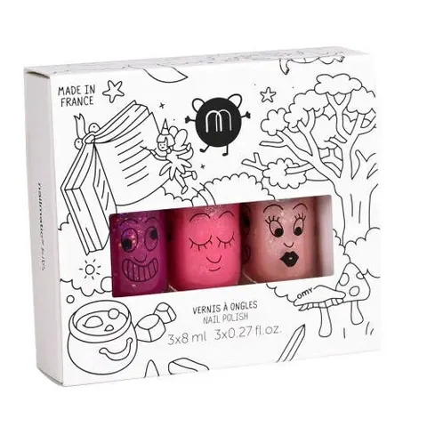 Nailmatic - Kids Magic Forest 2 zestaw lakierów do paznokci 3x8ml