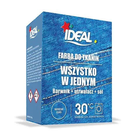 AC MARCA IDEAL - All in One barwnik do tkanin Niebieski Jeans 350g