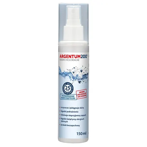 Aura Herbals Sp. z o.o. - Argentum200 Srebro Koloidalne 25ppm aerozol 150ml