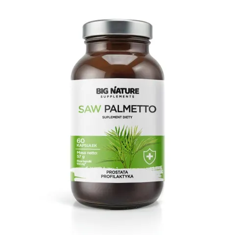 MIX BRANDS SP. Z O.O. - Saw Palmetto suplement diety 60 kapsułek